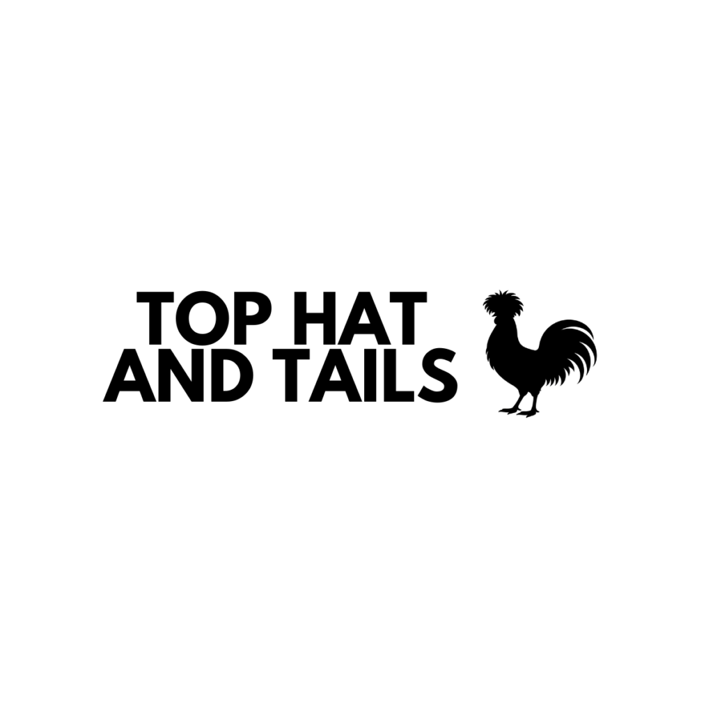 Top Hat and Tails - Vinyl Sticker - 0024