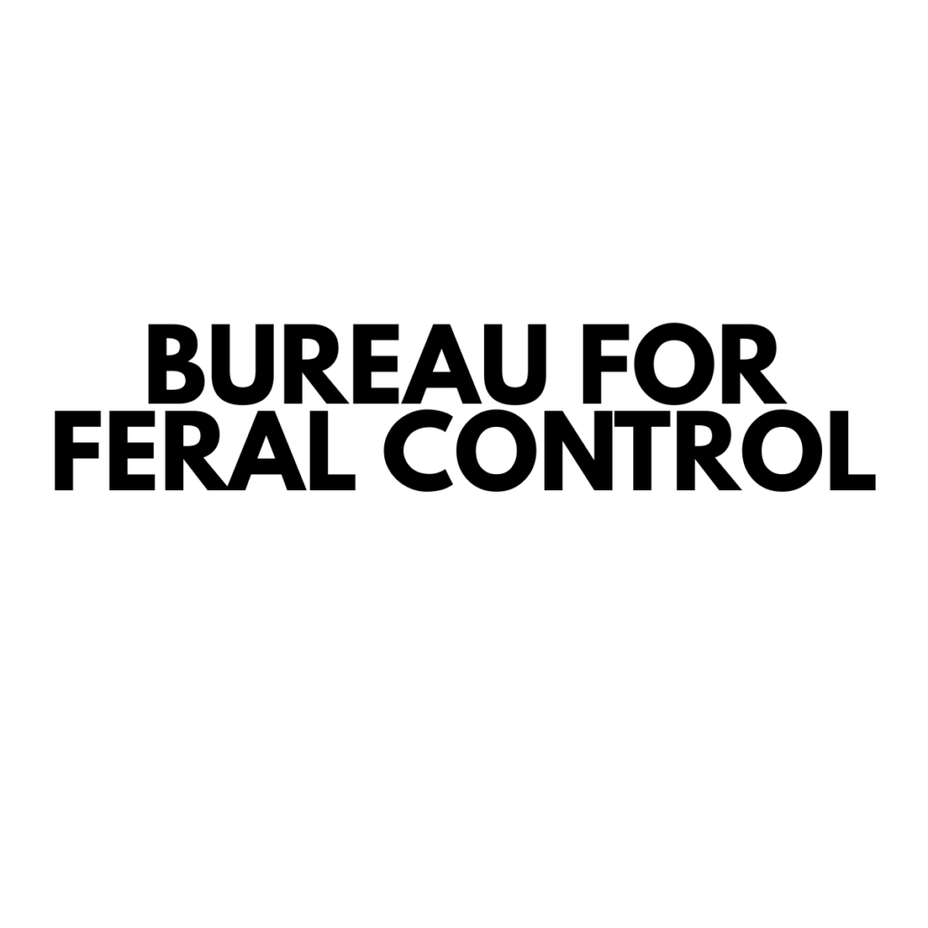 Bureau for Feral Control - Vinyl Sticker - 0050